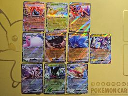 10 Pokemon Cards set RR - #16