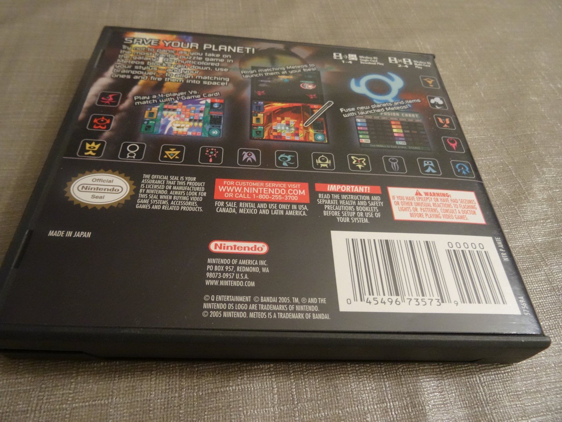 Nintendo Spiele: Nintendo DS Spiel - Meteos - US-IMPORT – Gebraucht aus Olten von Disc-Ausverkauf 2
