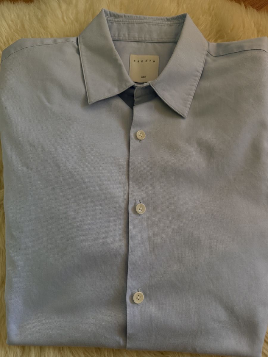 Sandro Camicette: Chemise Sandro taille 36 – Usato da Lausanne venduto da Meganelausanne