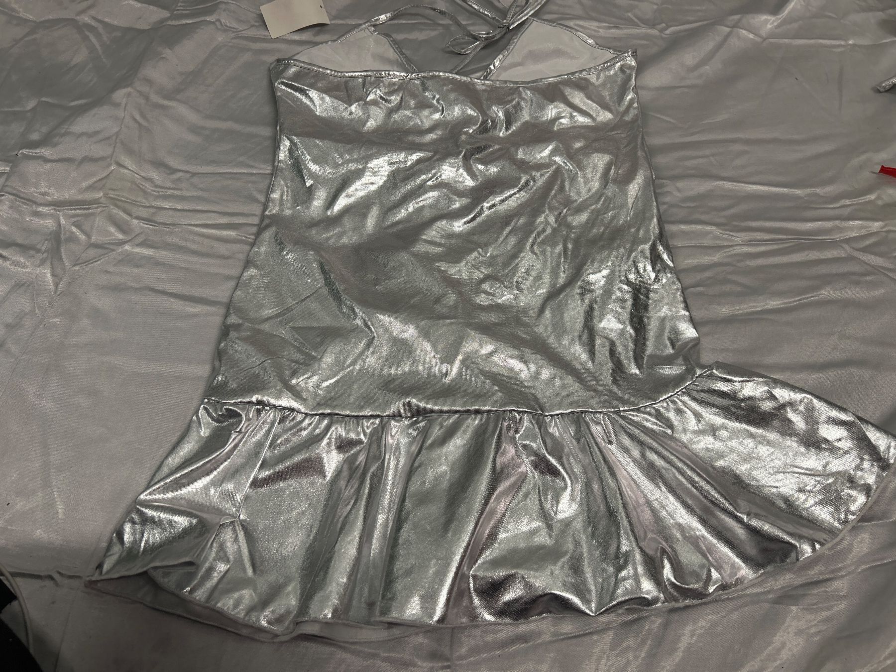 Sonstige Unterwäsche: Sexy Negligé Figurbetont Stretch silbrig Gr S NEU – Neu und originalverpackt aus Regensdorf von Spyke55 3