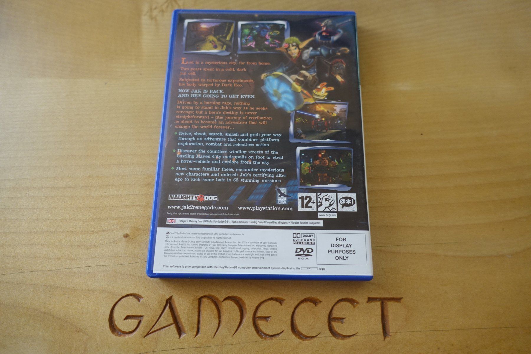Sony Giochi: Jak II: Renegade - Promo-Version – Usato da Steinach venduto da Gamecet 2