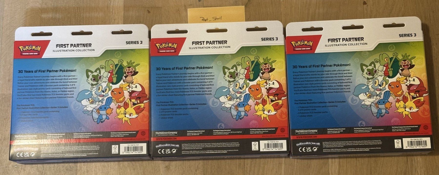 Pokémon Cartes à collectionner: Pokémon - First Partner Serie 3 – Neuf avec emballage d'origine à Steffisburg par Pat_Stoll 1