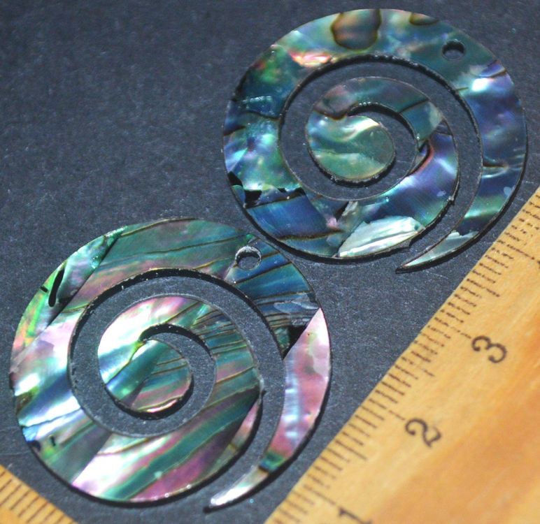 ORECCHINI INDIANI da naso con spirale - LIPARI