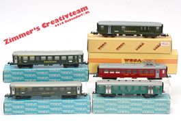 5 WESA SBB Schnellzugswagen, OVP