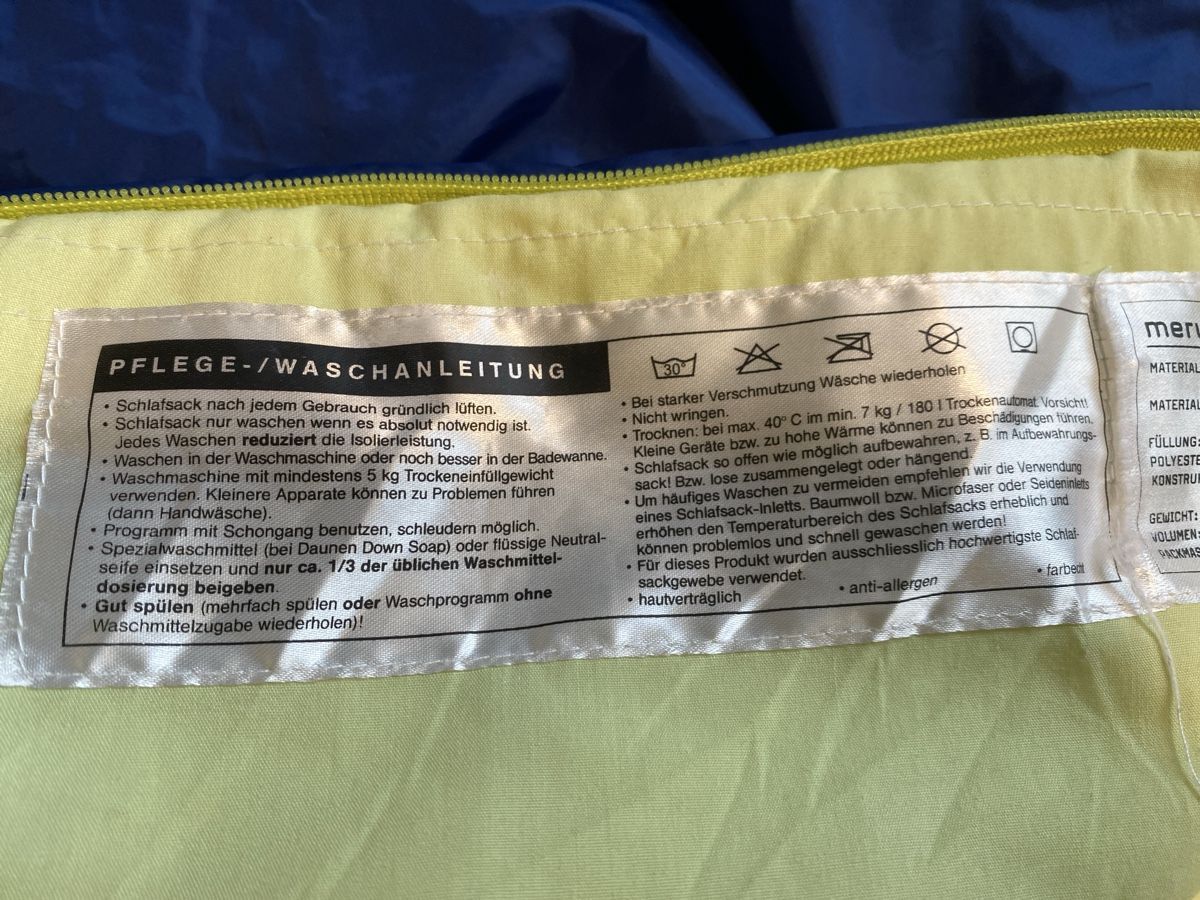 Kinderschlafsack meruli von Meru (Gebraucht) in Sissach fr CHF 17  mit  Lieferung auf Ricardo kaufen
