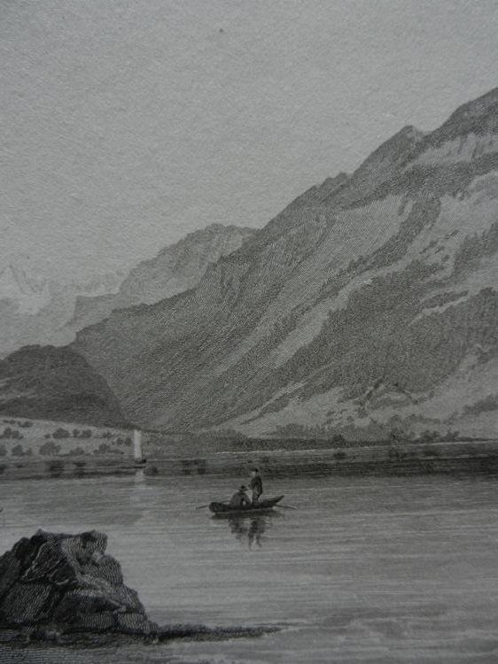 Gravures: Lake of Brienz Brienzersee – D'occasion à Risch par Rischli15 6