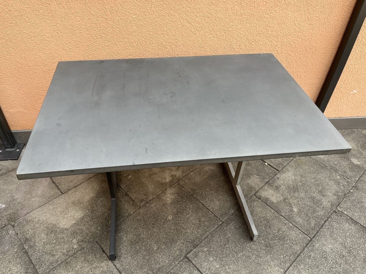 Tavoli: Gartentisch, Anthrazit,  Metall, klappbar – Usato da Jona venduto da MSr 1