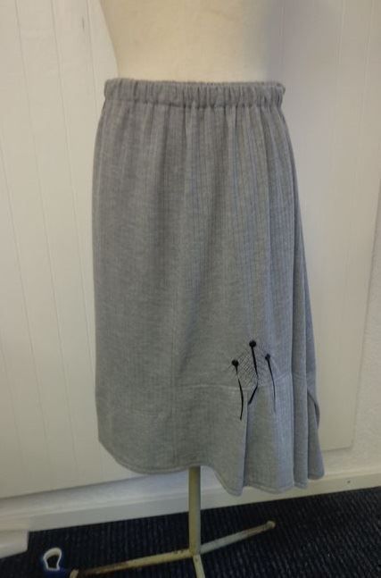 Pullover & Sweatshirts: Pull asymétrique jersey Gris UNIQUE – Neu und originalverpackt aus St-Imier von goodber 5