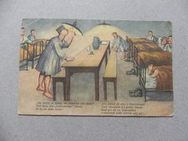 CH Humor Motiv Karte Miltär ca. 1925 Jos Schönenberger Nr.10