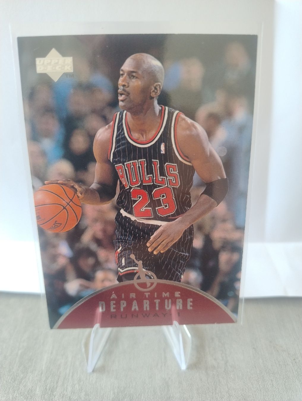 Nba Carte collezionabili: NBA 1997 UPPER DECK AIR TIME AT7 MICHAEL JORDAN  – Nuovo (secondo la descrizione) da Martigny venduto da julionix
