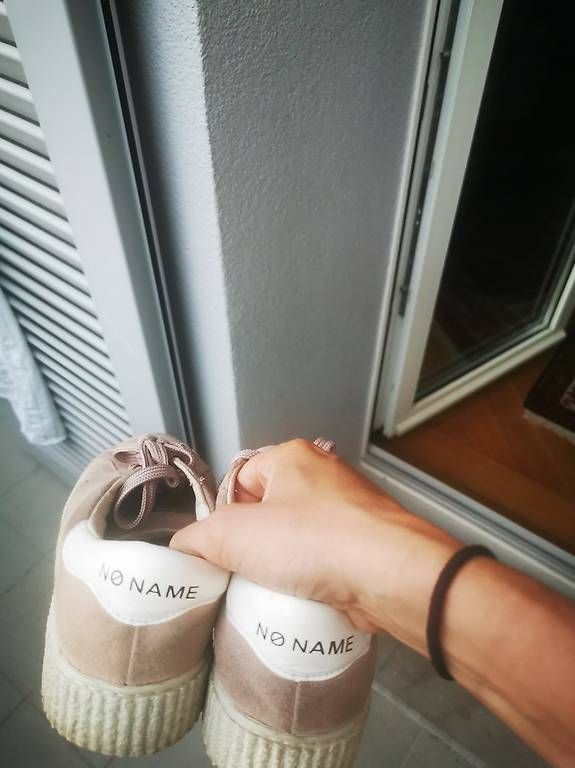 Scarpe da donna: Basket no name rose en daim – Usato da Lausanne venduto da cam_q2db 3
