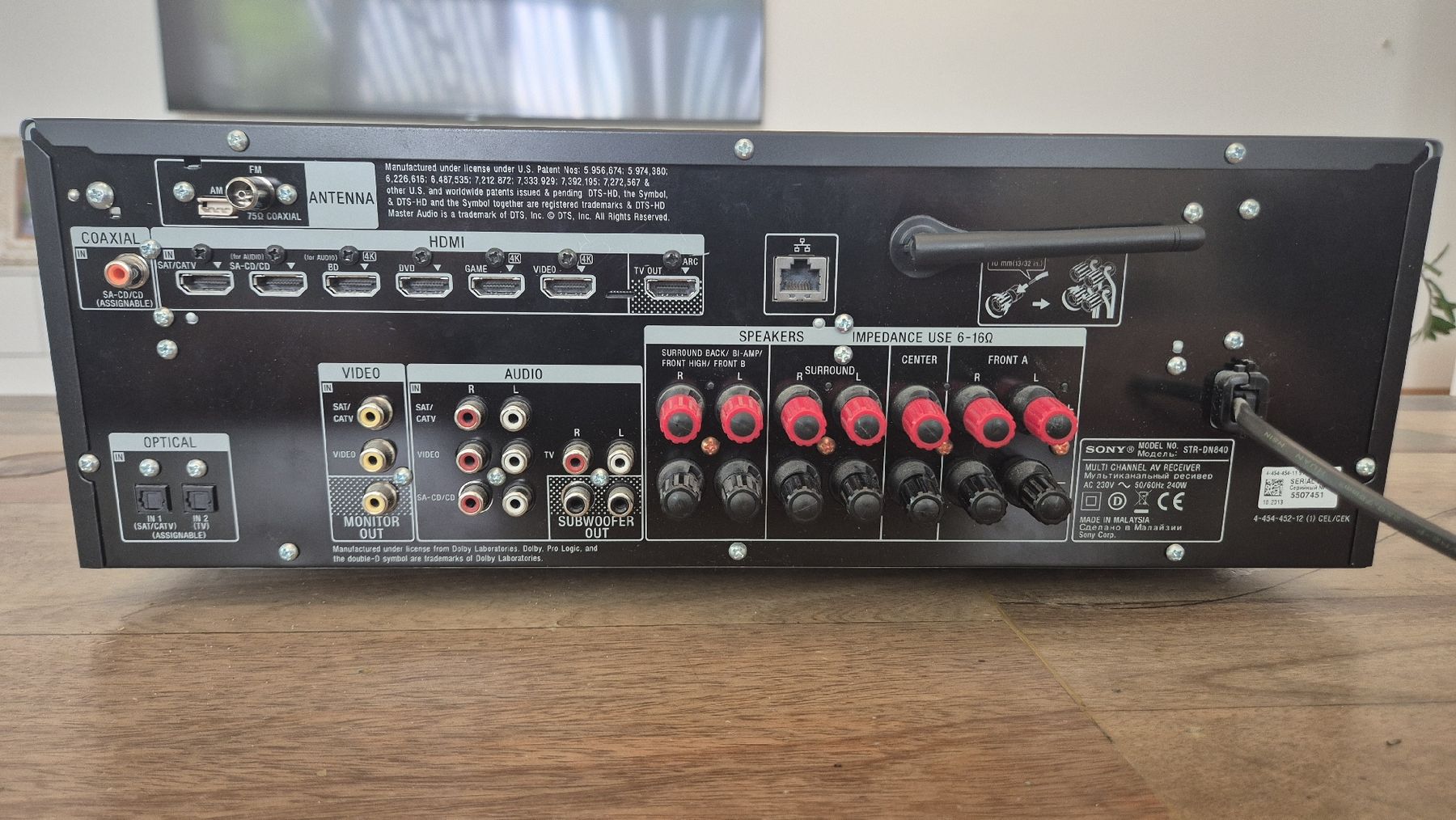 Sony Ricevitori: Sony STR-DN840 AV Receiver – Usato da Zollikerberg venduto da ThoBa1 2