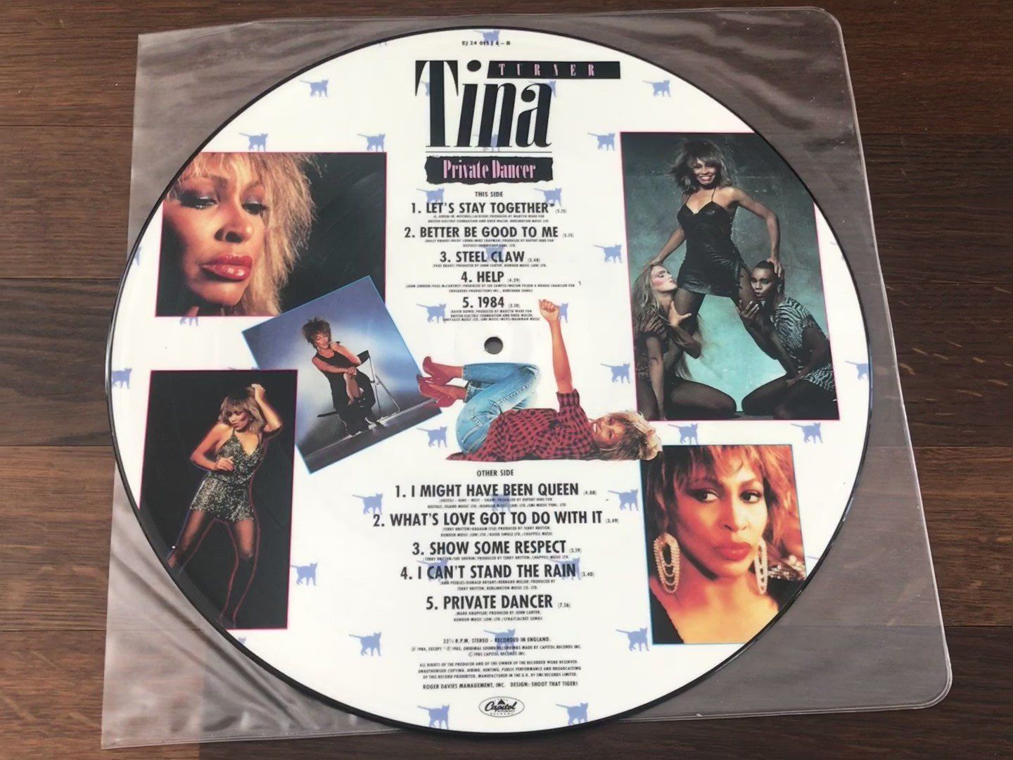 Dischi in vinile: TINA TURNER - Private Dancer - Picture Disc - 1985 – Nuovo e nell'imballaggio originale da Buchs AG venduto da Archie 2