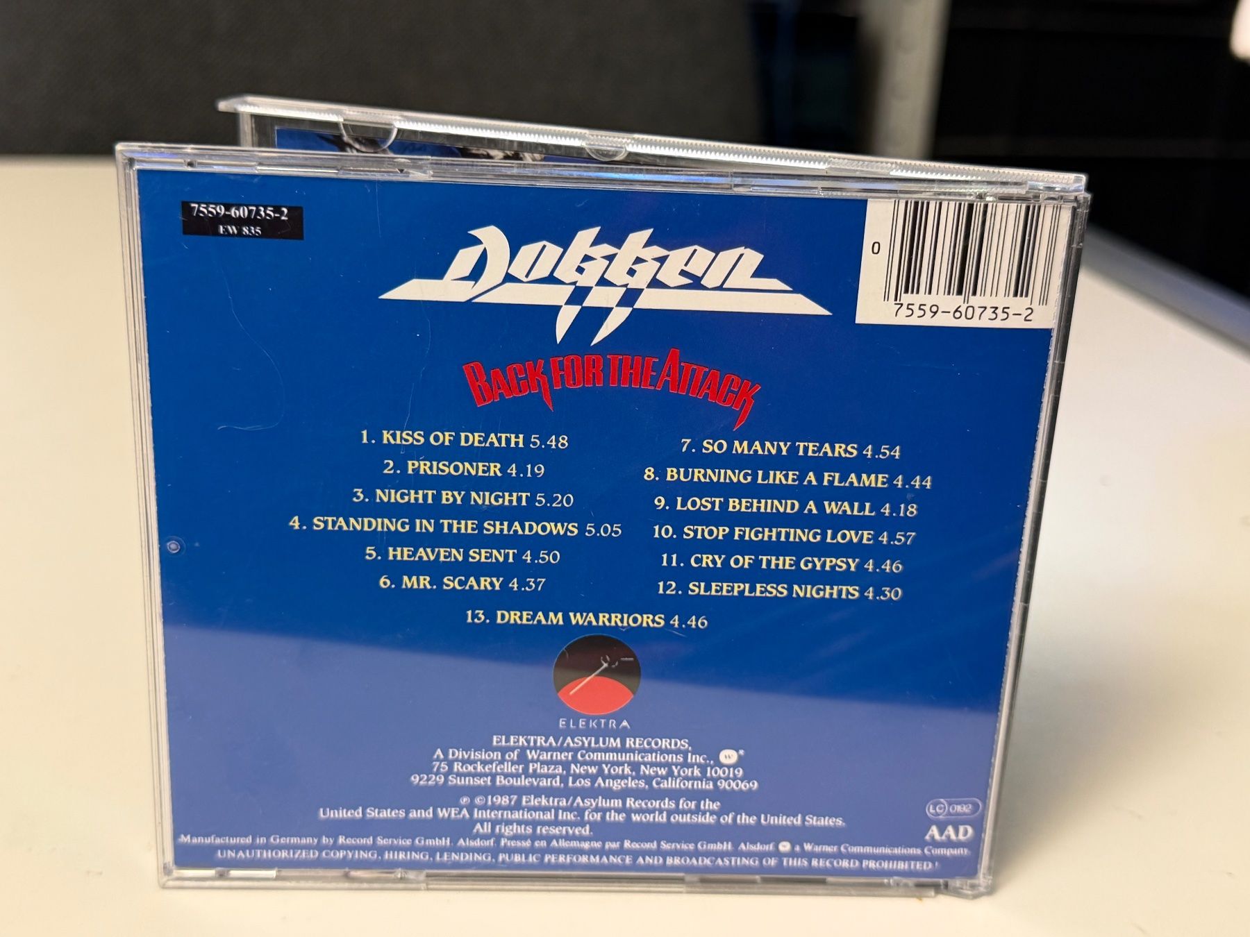 CD: Dokken - Back For The Attack - HD23C – Nuovo (secondo la descrizione) da Küsnacht ZH venduto da hardrock.earth 1