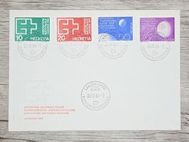 CL18 Enveloppe + Timbre Suisse 1964