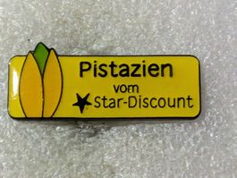 Ansteckpin 114: Pistazien vom Star Discount