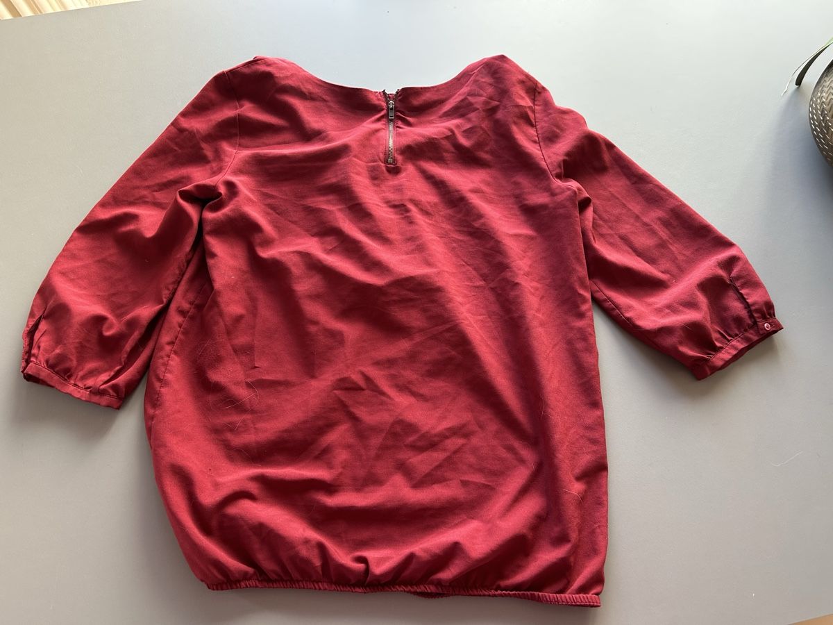 Esprit Camicette: Chemisier rouge manches 3/4 – Usato da Founex venduto da etswang 1