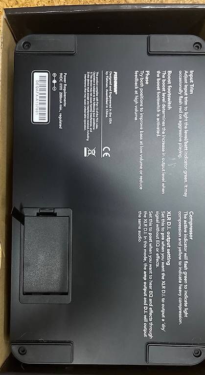 Strumenti musicali: Fishman ToneDEQ AFX Preamp / EQ / DI  – Usato da Rheineck venduto da joa_8tlm 1