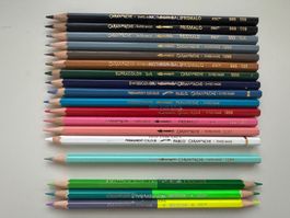 Caran d Ache Swiss Made - 18 Farb - Malstifte - NEU