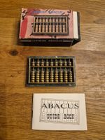 Chinesischer Abakus mit Steinplatte und Anleitung 