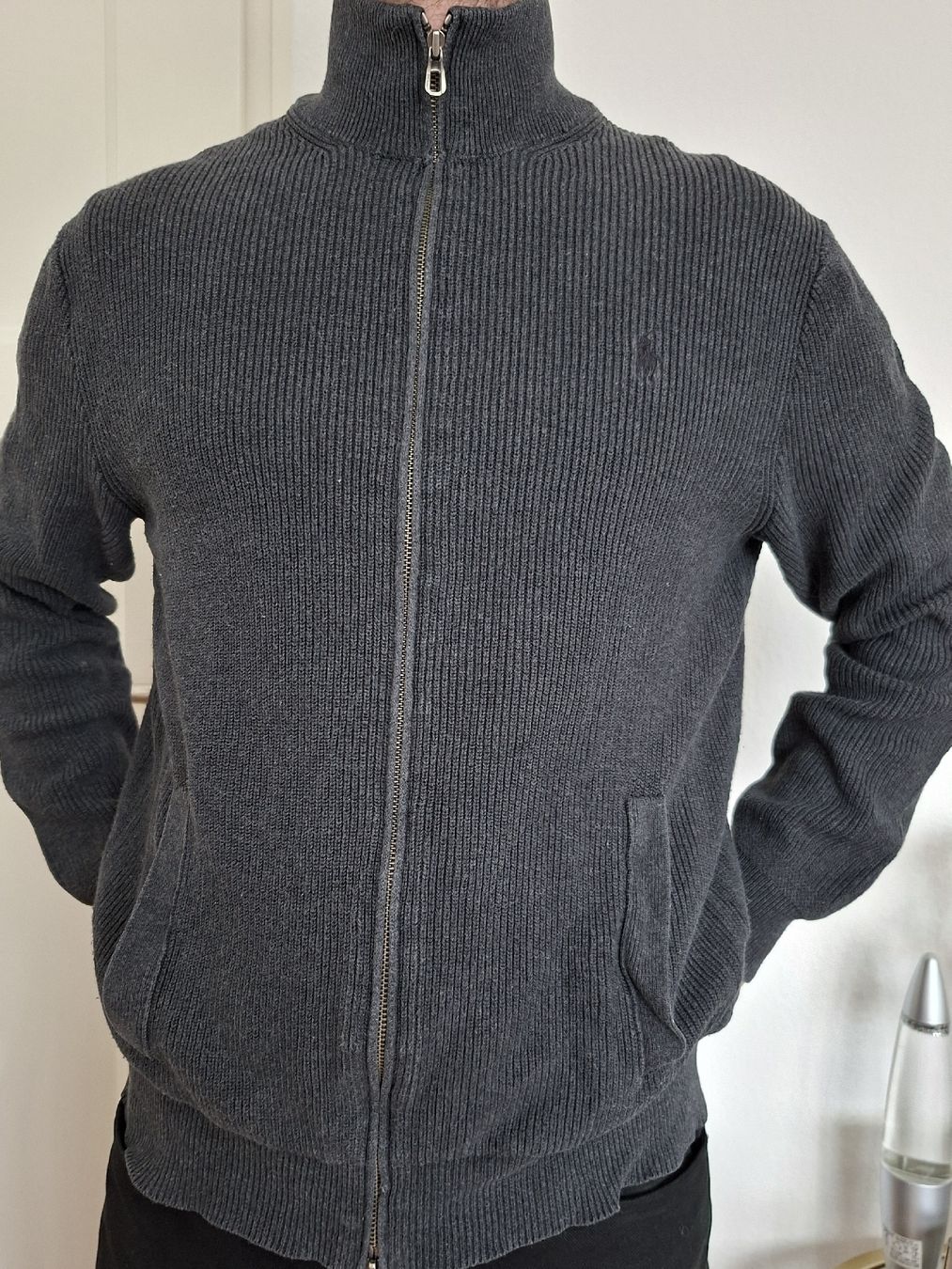Ralph Lauren Maglioni & Felpe: Polo Ralph Lauren pull gris zippé, taille – Usato da Renens VD venduto da ser_j2fn