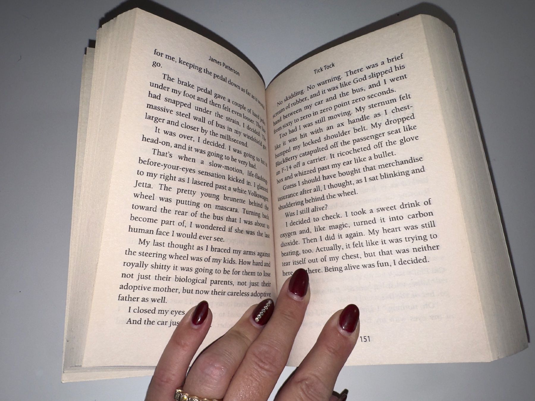Libri: NOVEL: James Patterson, Tick Tock – Usato da Grosswangen venduto da English_books 4