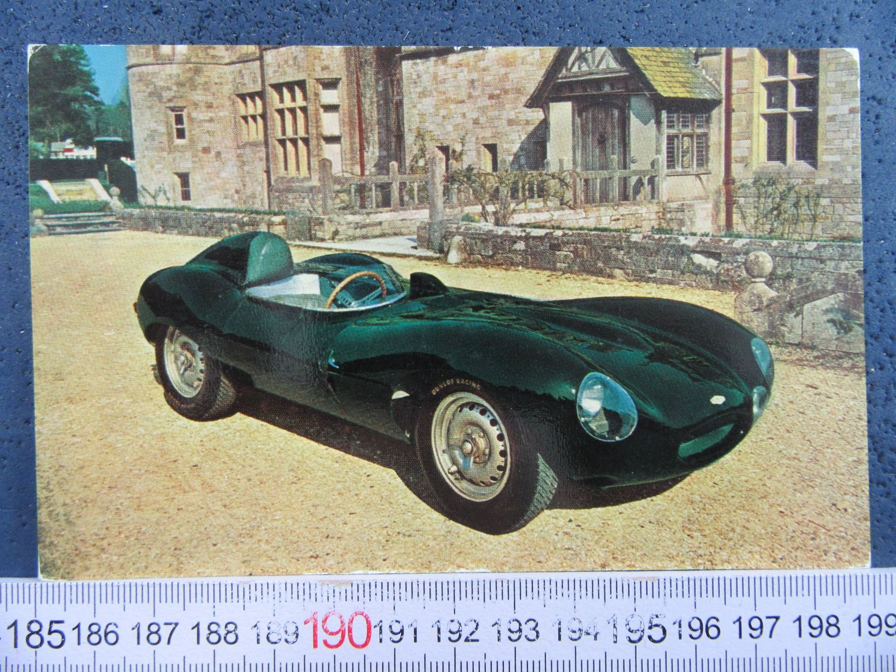 Cartoline postali: AUTO OLDTIMER AK JAGUAR TYPE D LE MANS 1955 – Usato da Ettingen venduto da Hausi4711