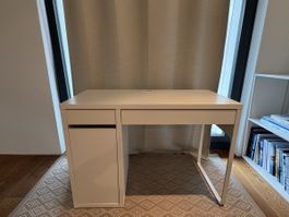 Ikea Micke Schreibtisch weiss 105x50cm gebraucht