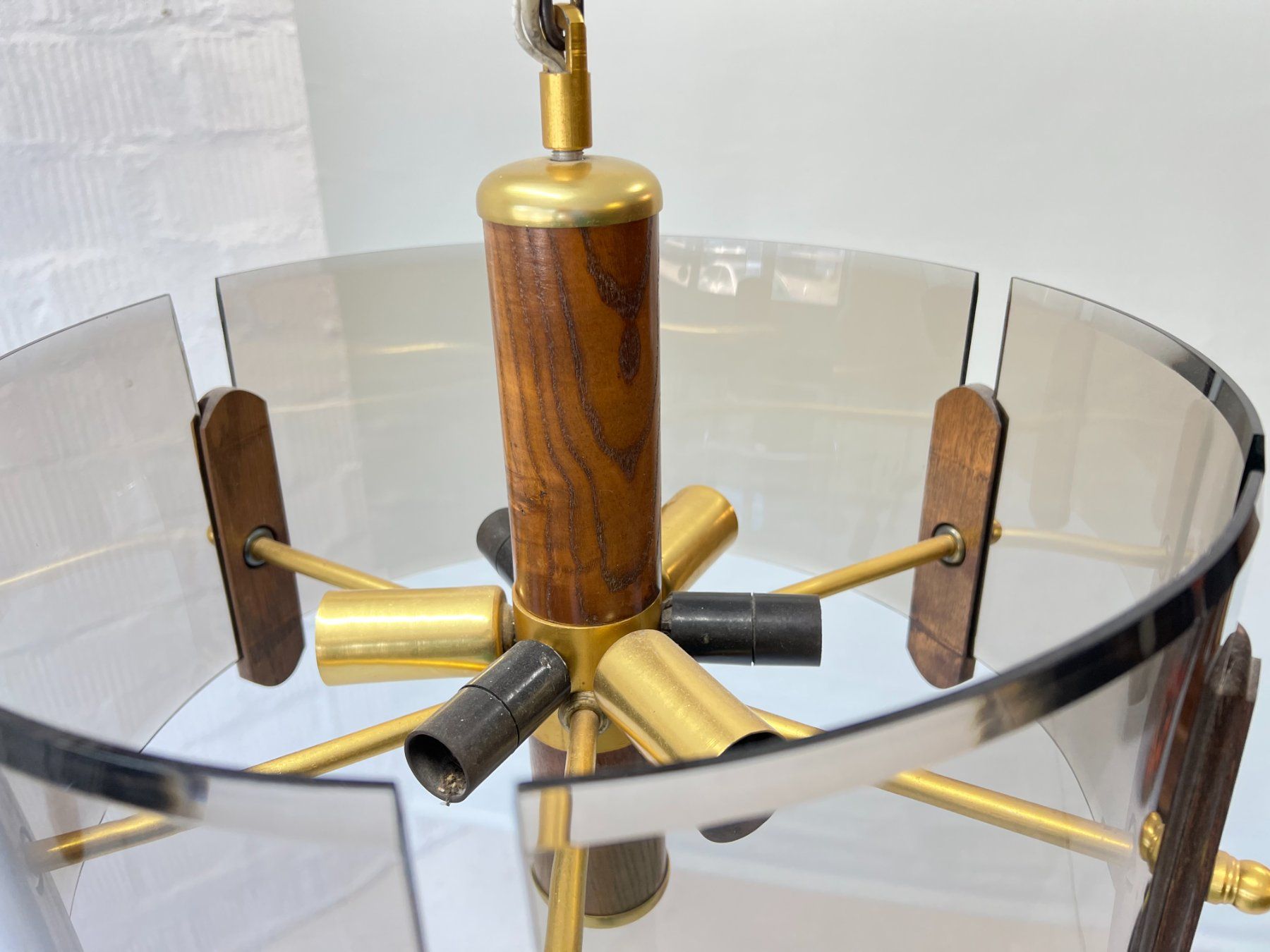 Lustres & lampes de plafonds: 80er Jahre Deckenlampe – D'occasion à Walzenhausen par stilvollwohnen 5