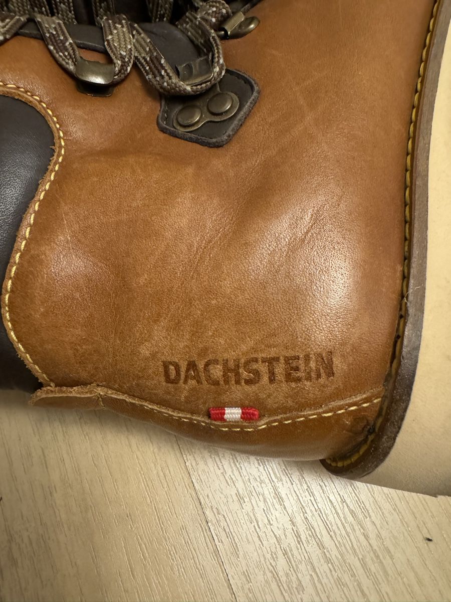 Dachstein Scarpe da uomo: Dachstein Wanderschuhe Leder Lederschuhe Hiking – Usato da Obfelden venduto da cesarina10 4
