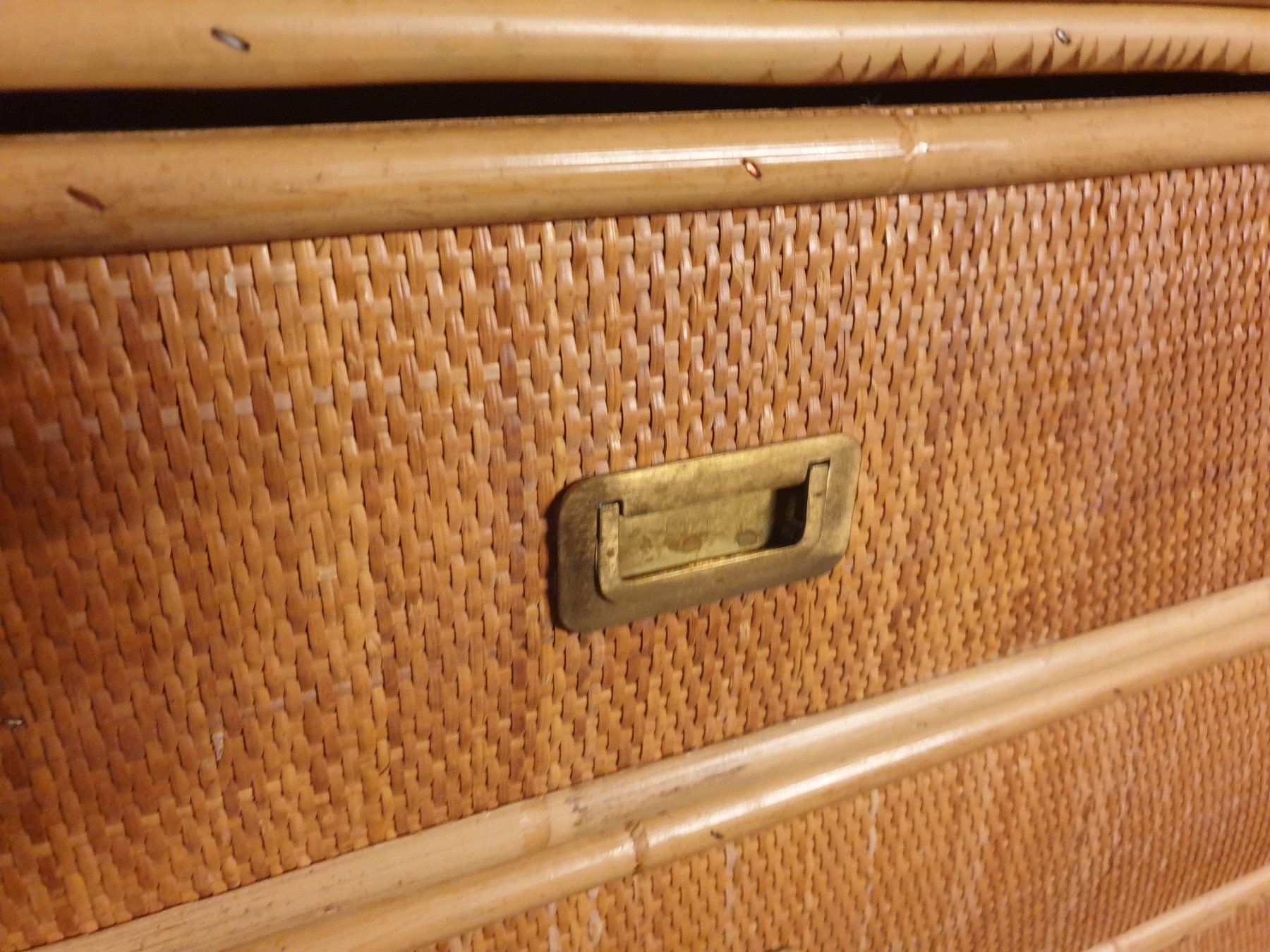Kommoden: Dal Vera 70's Rattan Sidebord / Kommode – Gebraucht aus rebstein von spacy73 6