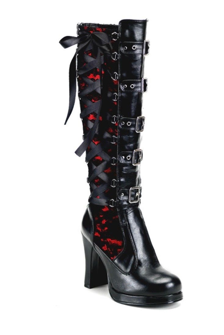 Demonia Scarpe da donna: Gothic-Stiefel DEMONIA – Nuovo (secondo la descrizione) da Kölliken venduto da Siramutz