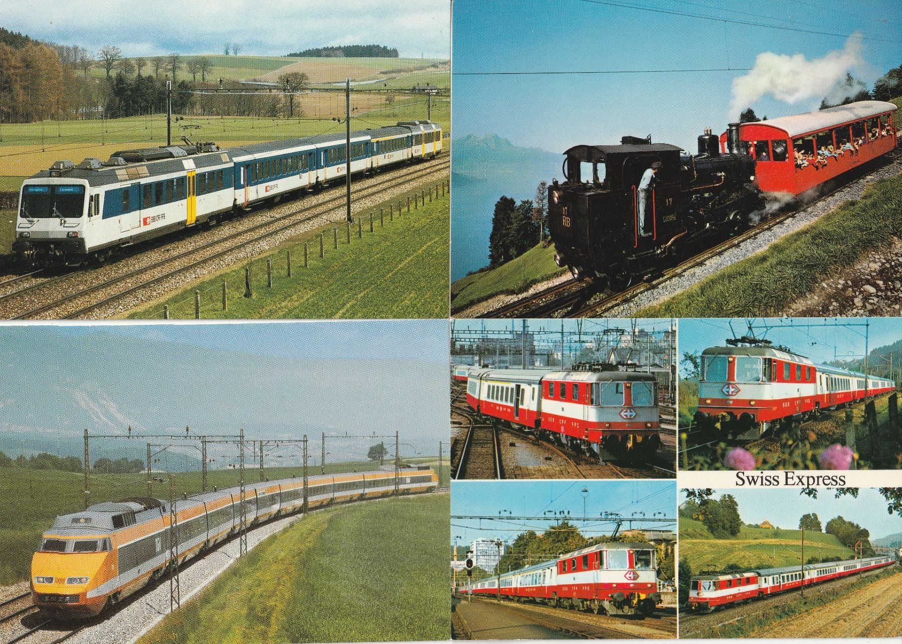 Ansichtskarten: 42 Ak Bahnen – Gebraucht aus Rorschacherberg von fratovi2