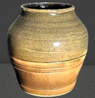 ✨Vintage Keramik Vase 60er Braun Retro Deko Studio Cool 🏺✨