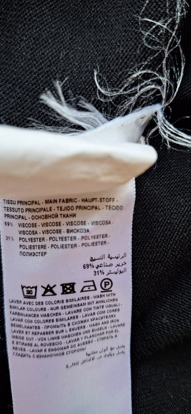 Kookai Vestiti: Kookai, robe longue noire – Nuovo e nell'imballaggio originale da Lussery-Villars venduto da pousinete02 5