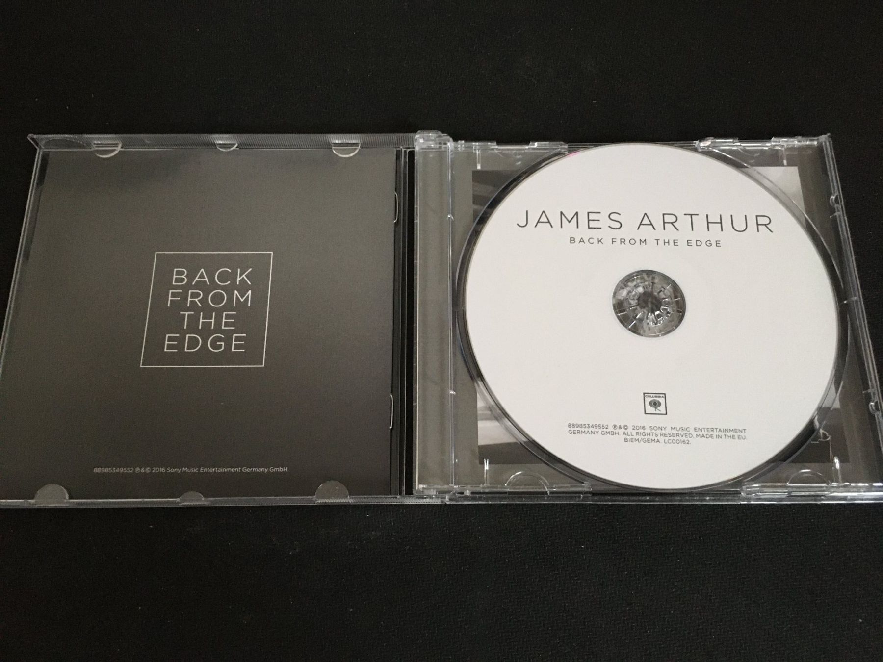 CD: James Arthur - Back from the edge -CD- – Usato da St.Gallen venduto da MedienJoe 1