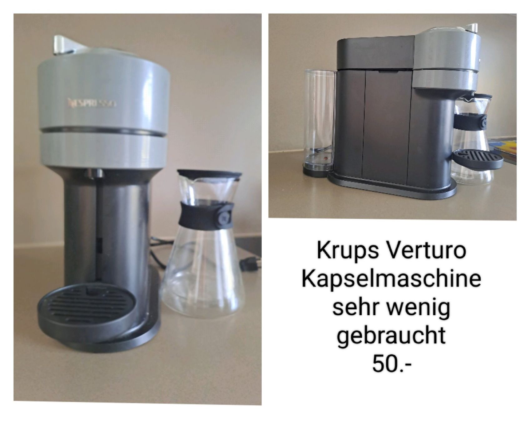 Krups Macchine per caffè & Macchine per espresso: Krups Verturo Kapselmaschine – Usato da Beromünster venduto da aniram90