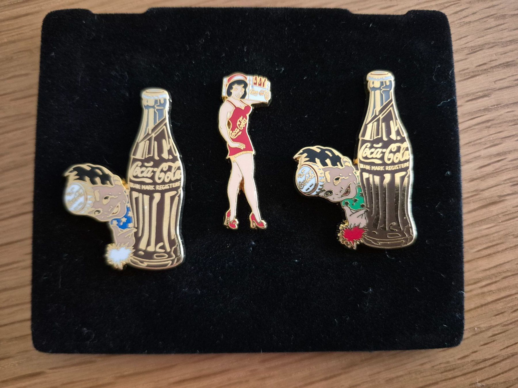 Coca-Cola Plaketten & Abzeichen: Pin Coca Cola 3 Pin – Neu (gemäss Beschreibung) aus Buttikon SZ von sefa02 1