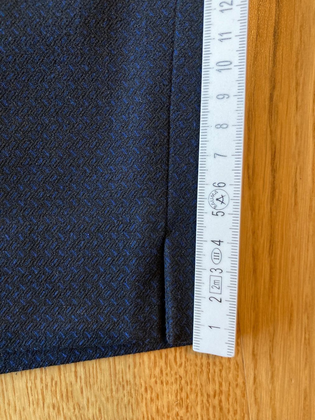 Pantaloni: Dunkelblaue, elegante Hose Gr. 38 – Usato da Stallikon venduto da dotka07 6