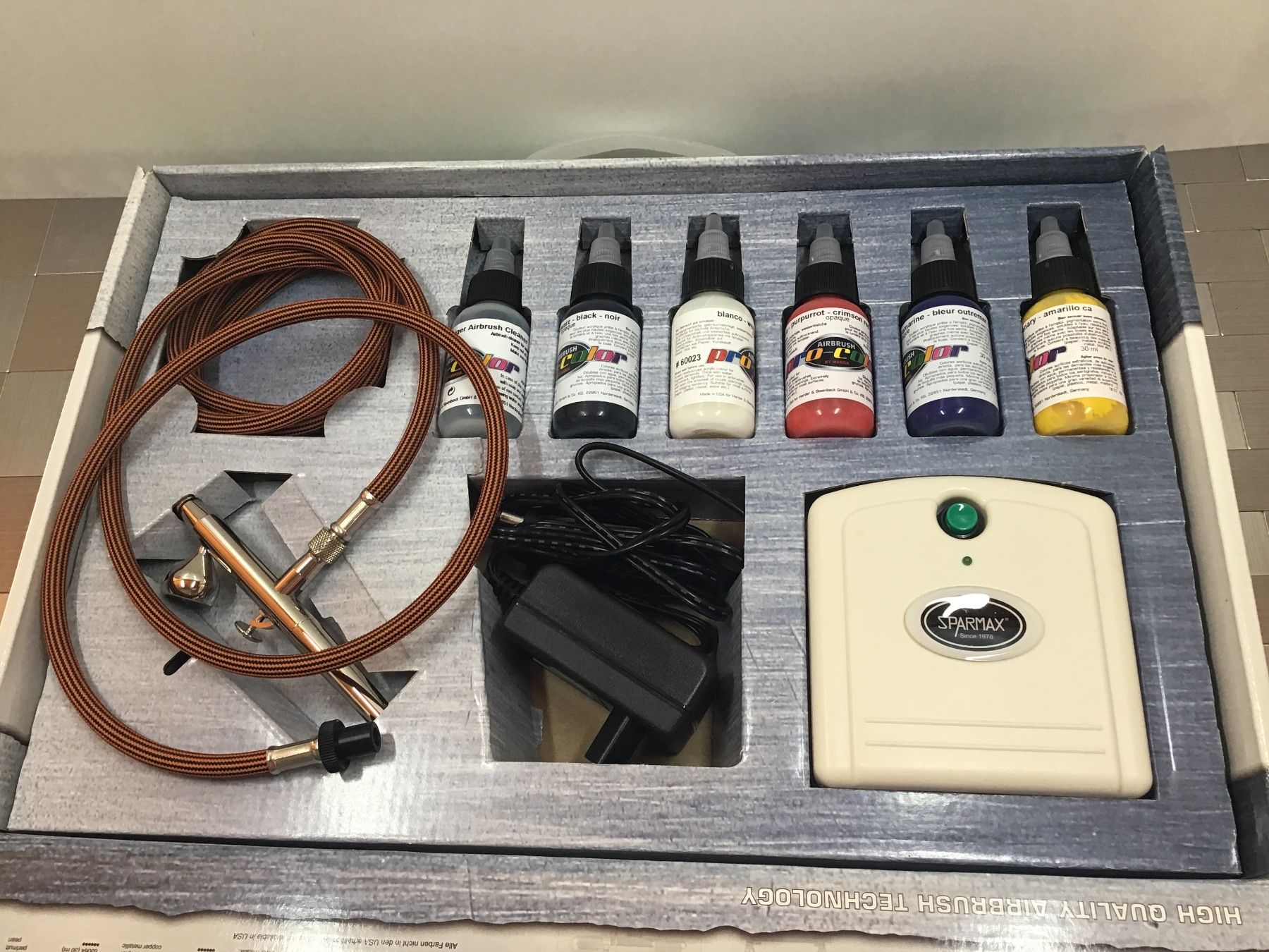 Tous les outils: HARDER & STEENBECK  AIRBRUSH  STARTER SET – D'occasion à Männedorf par Spezial-Modelle 1