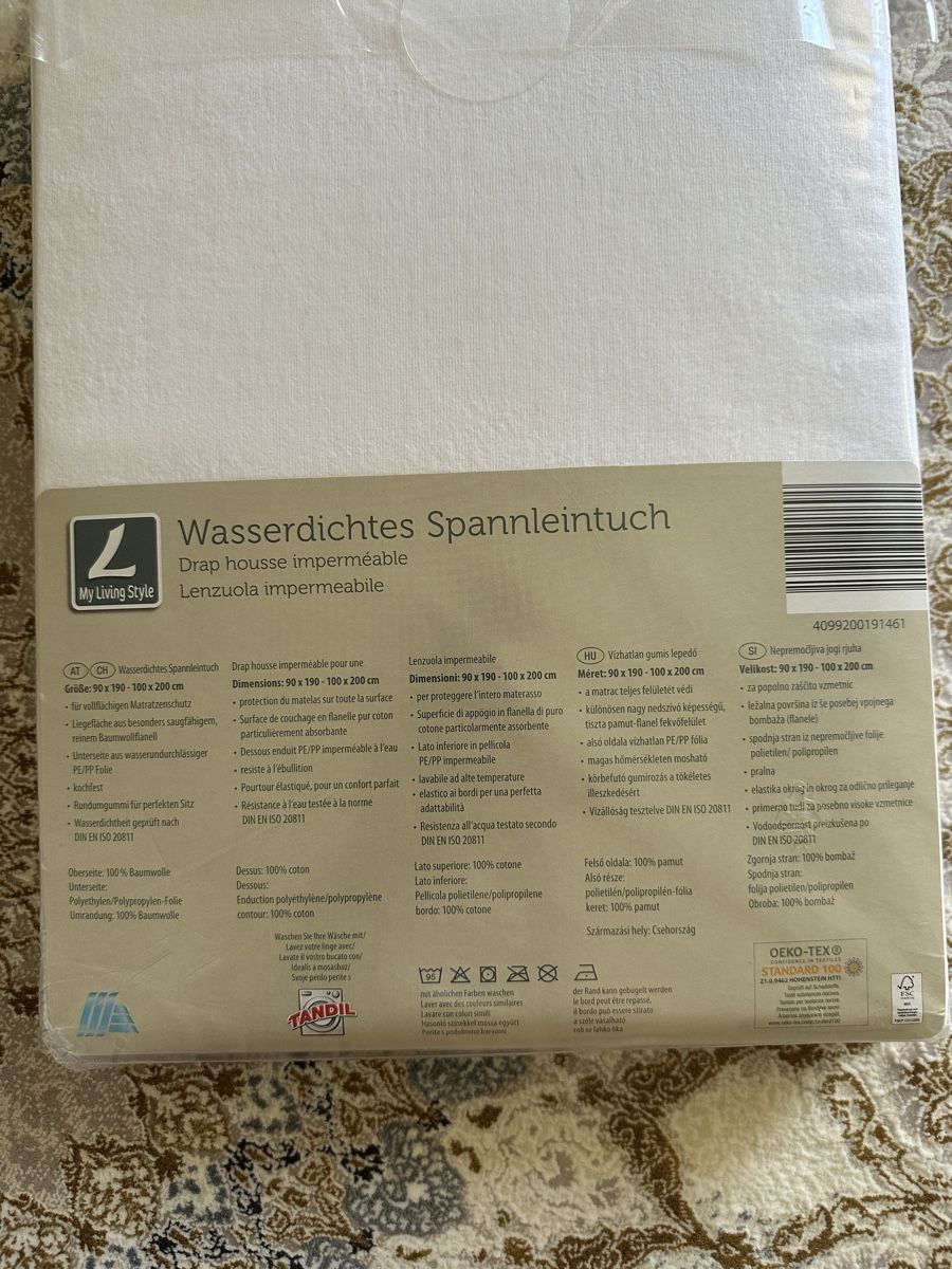 Biancheria da letto: Wasserdichtes Spannleintuch neu & OVP – Nuovo e nell'imballaggio originale da Zürich venduto da zah_8p5x 2