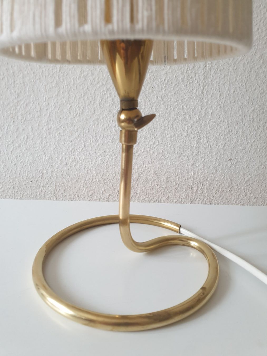 Lampade: Vintage mid-century Tischleuchte Messing, restauriert – Usato da Zürich venduto da reciclista 2
