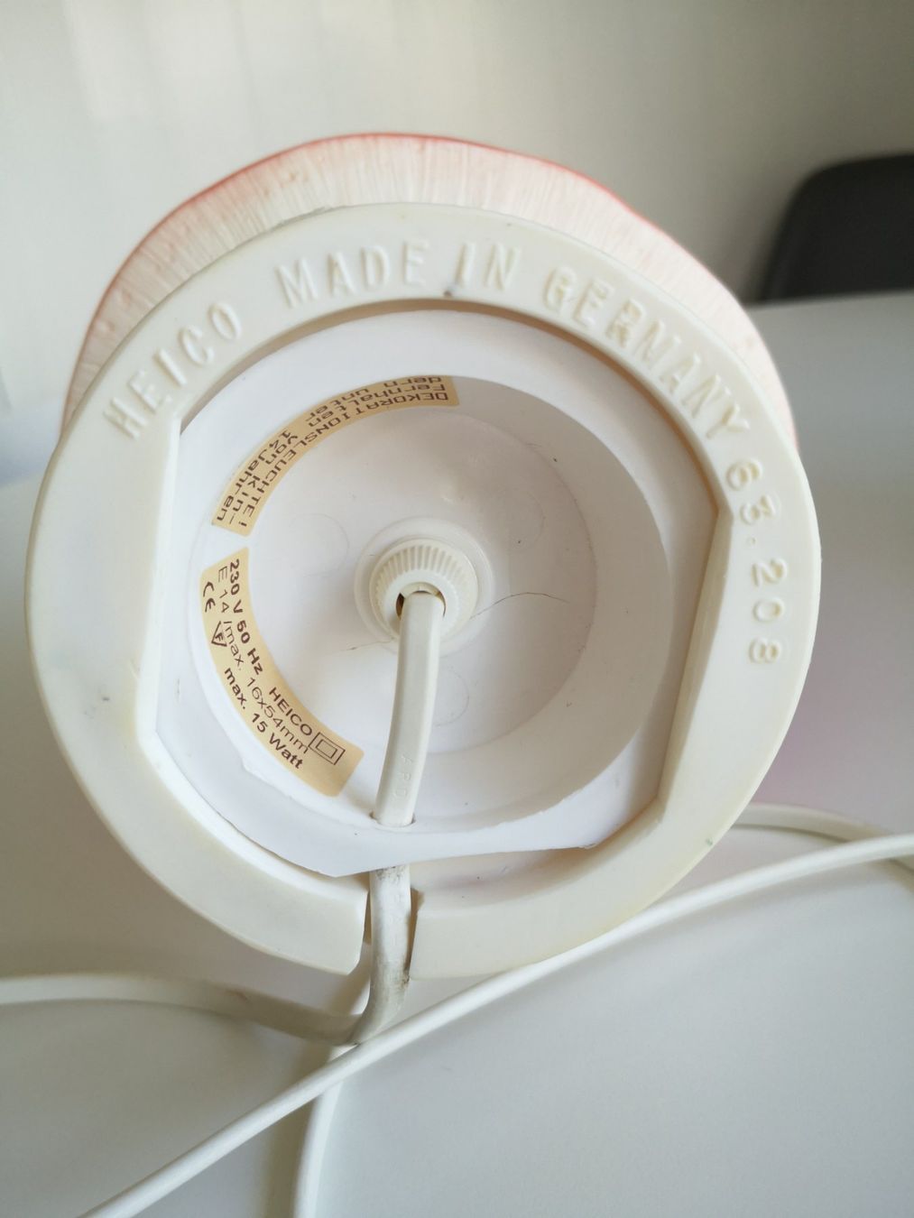 Heico Lampade: HEICO TISCHLAMPE, PILZ ROT – Usato da Sissach venduto da Megane21 5