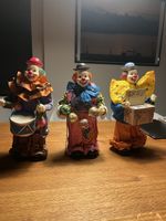 Clowns zur Dekoration (3Stk.)
