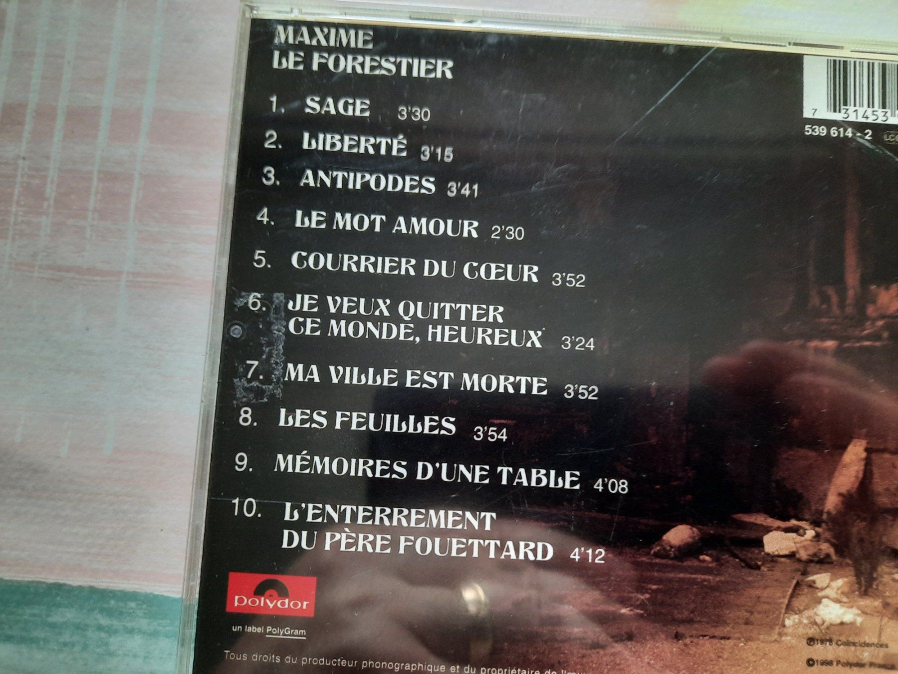 CDs: Cd Maxime Le Forestier - No 5 – Gebraucht aus Pully von bro_n52j 2