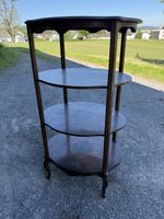 Antiker Serviertisch, Etagere, Beistelltisch mit 4Etagen