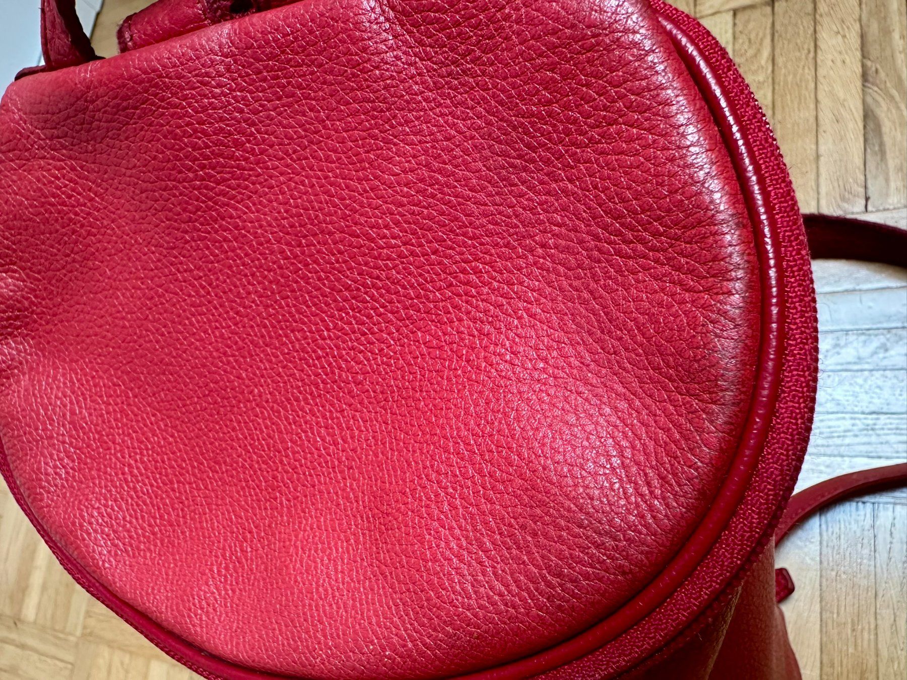 Longchamp Borse da donna: Longchamp sac à dos rouge – Usato da Bernex venduto da euma1976 3