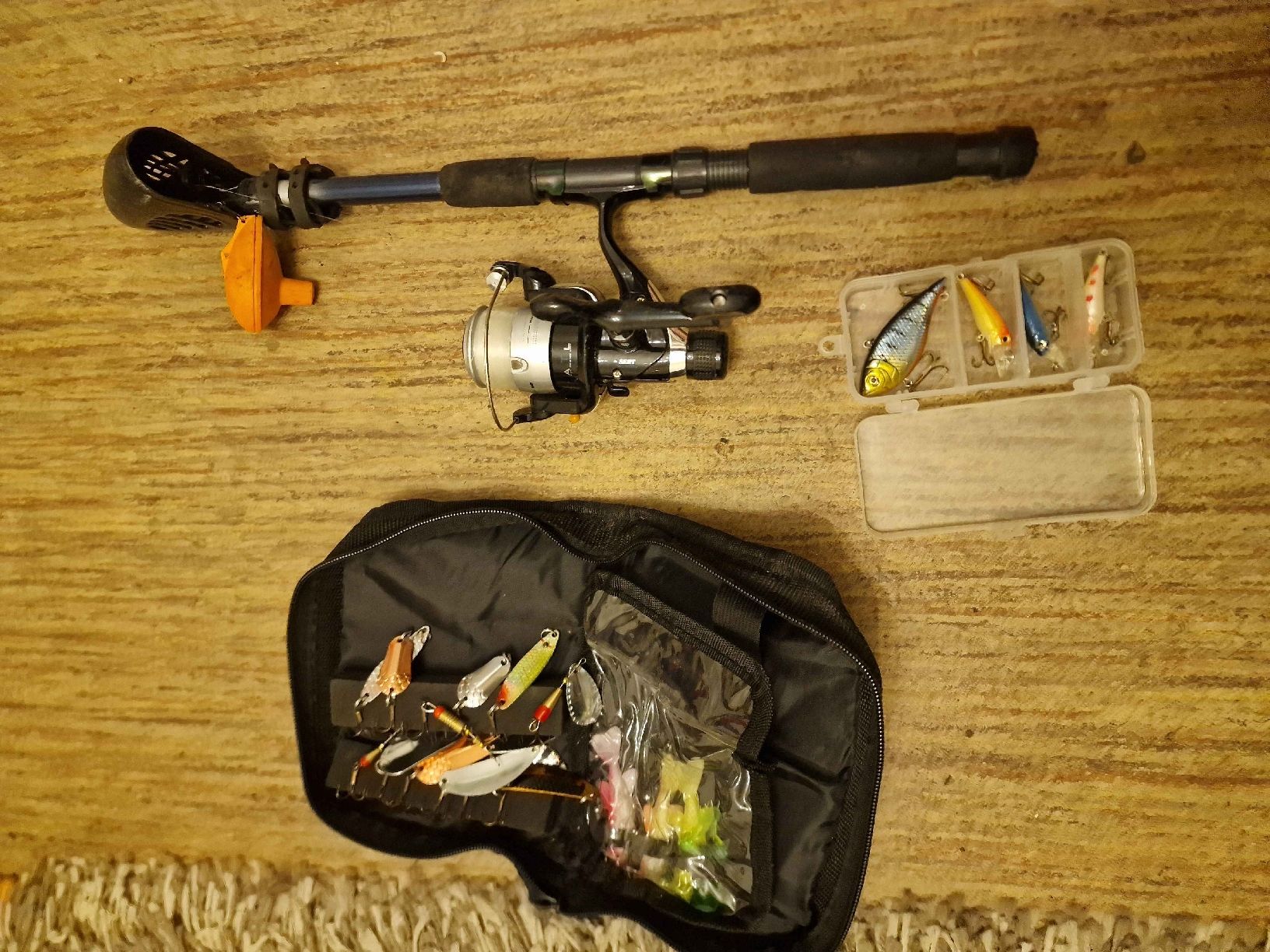 Canne da pesca: Angelset mit Zubehör – Usato da Interlaken venduto da A.Sa007