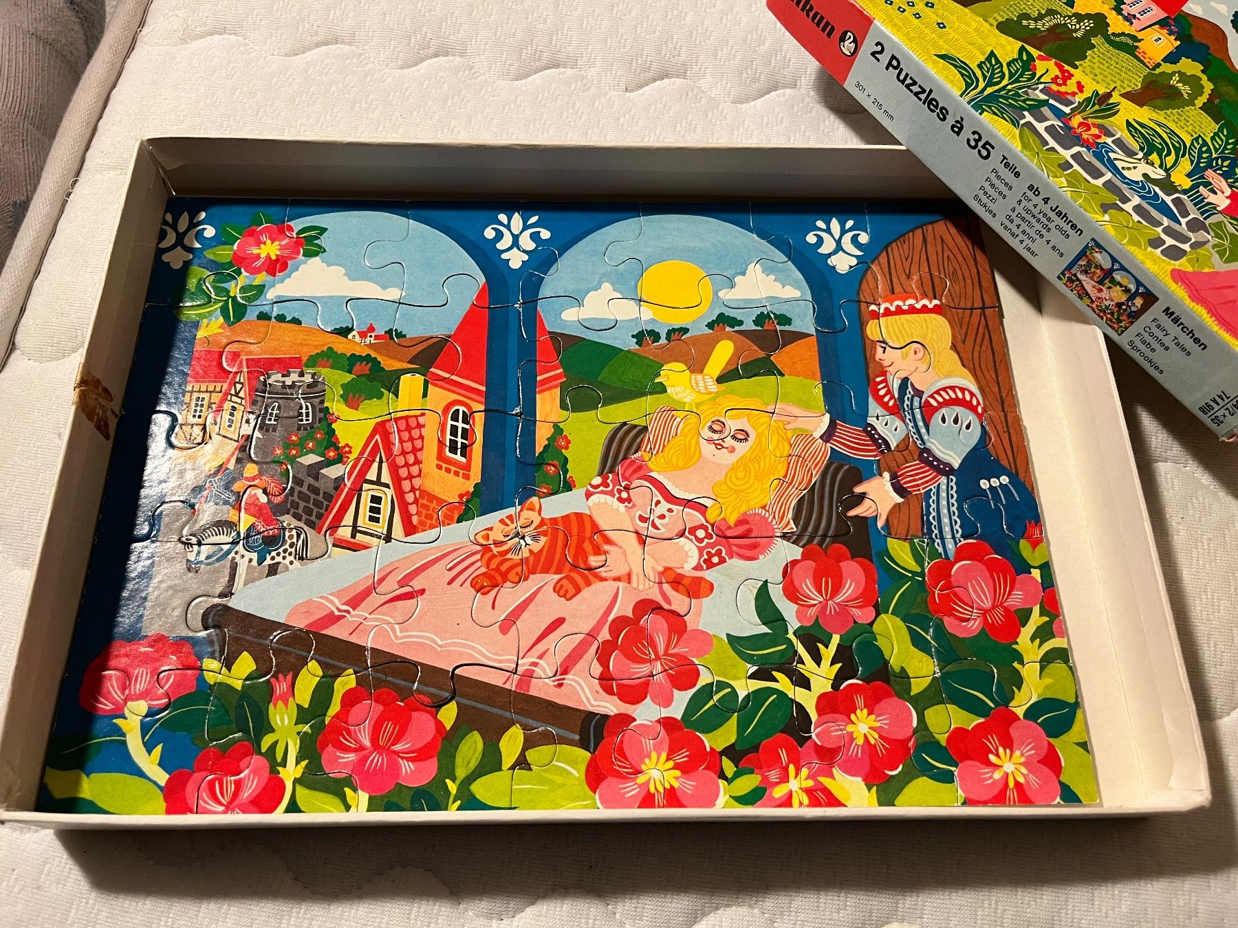 Pelikan Puzzle: Herziges Märchen-Puzzle von Pelikan – Usato da Wohlen AG venduto da momo_1973 1