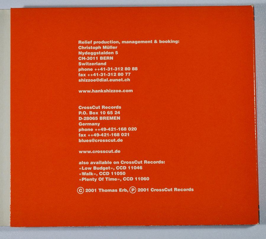 CDs: CD: HANK SHIZZOE - Hank Shizzoe – Neu (gemäss Beschreibung) aus Frenkendorf von Yard-Sale-2000 1